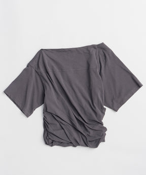 Tie Detail 2WAY Twist T-Shirt