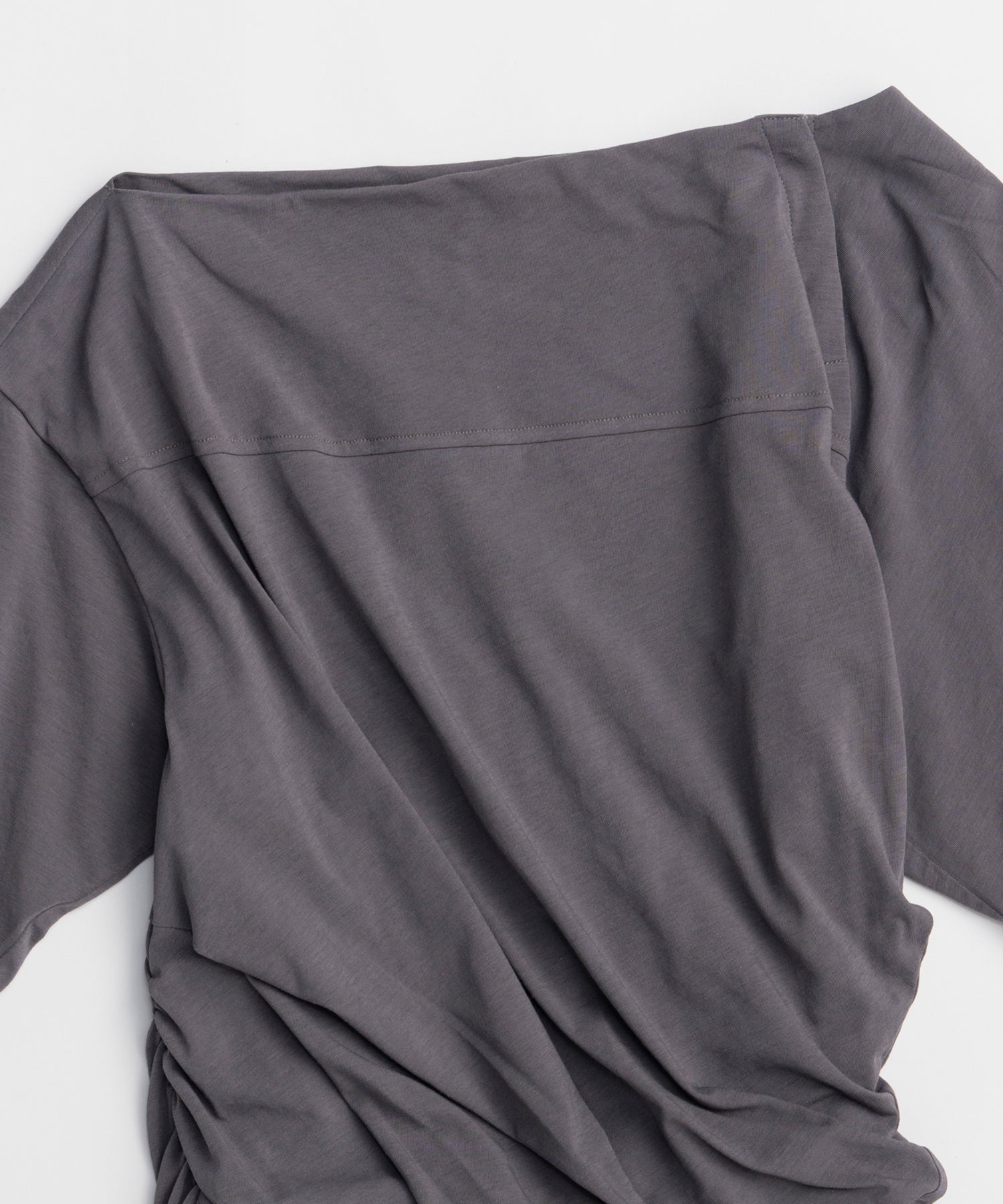 Tie Detail 2WAY Twist T-Shirt