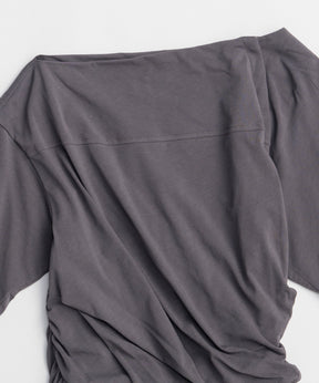 Tie Detail 2WAY Twist T-Shirt