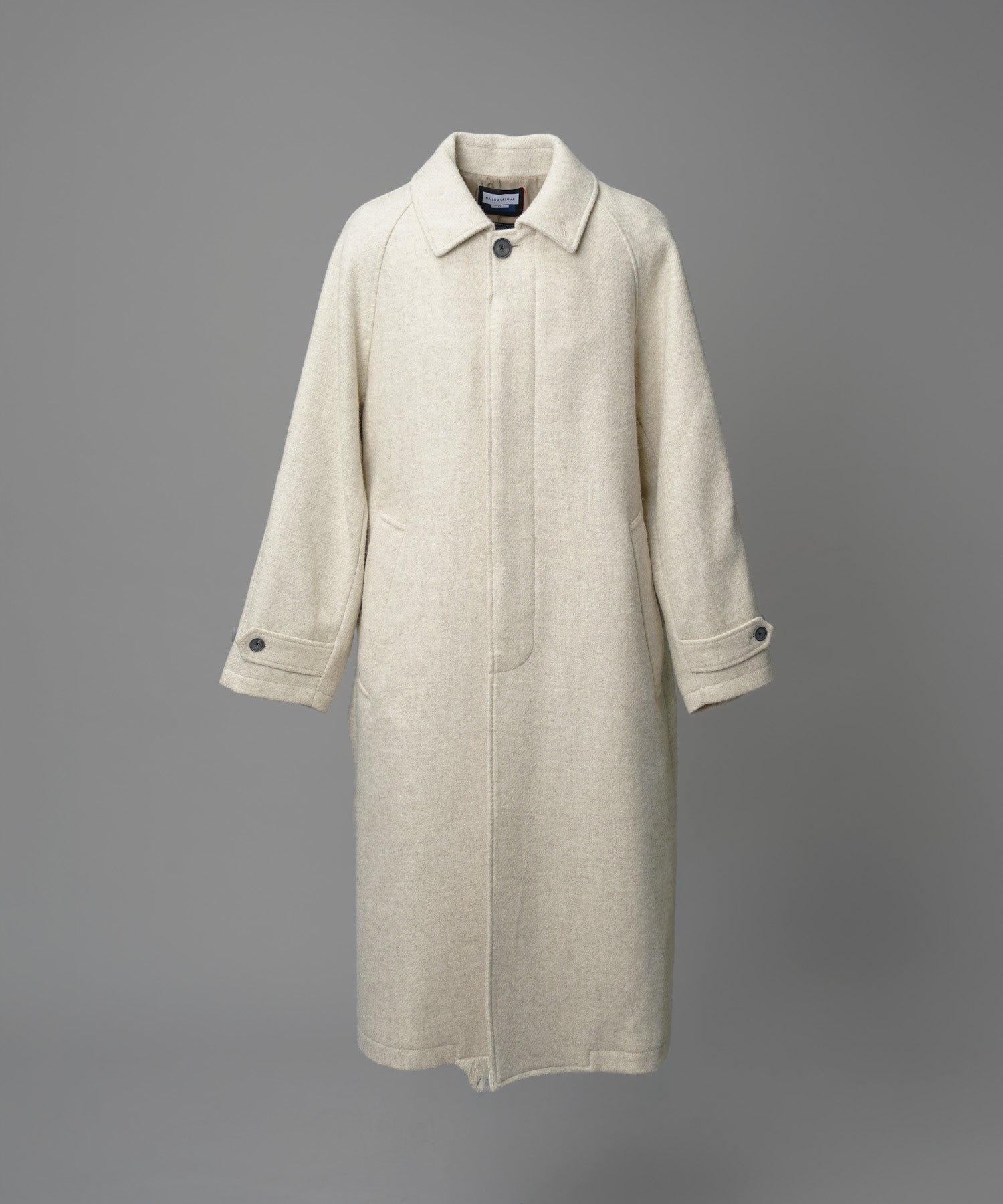 【Italian Dead Stock Fabric】Prime-Over Balmachan Coat