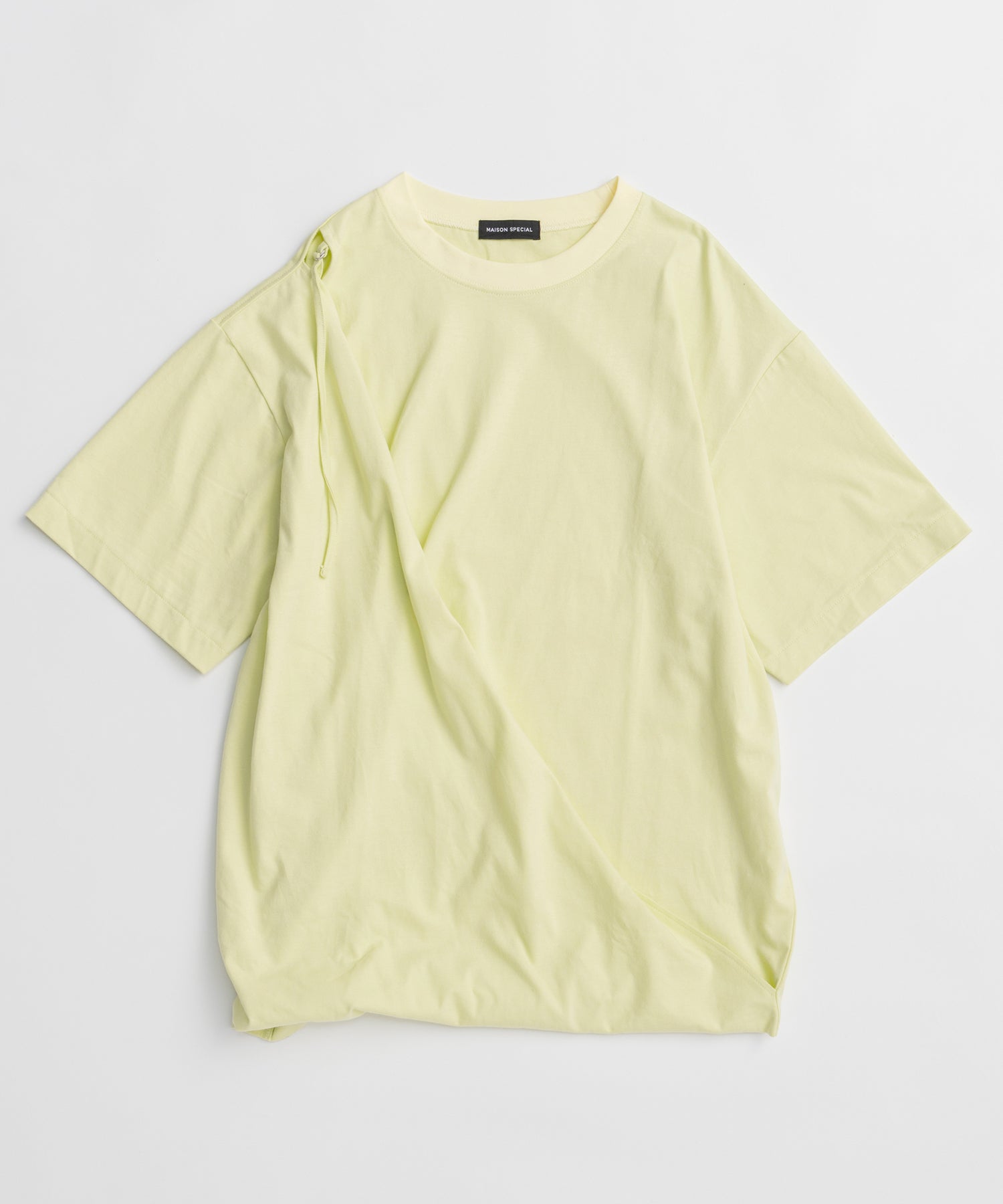 不对称垂坠 T 恤