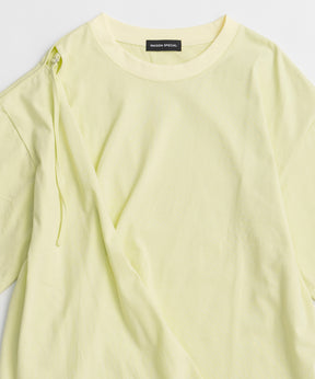 不对称垂坠 T 恤