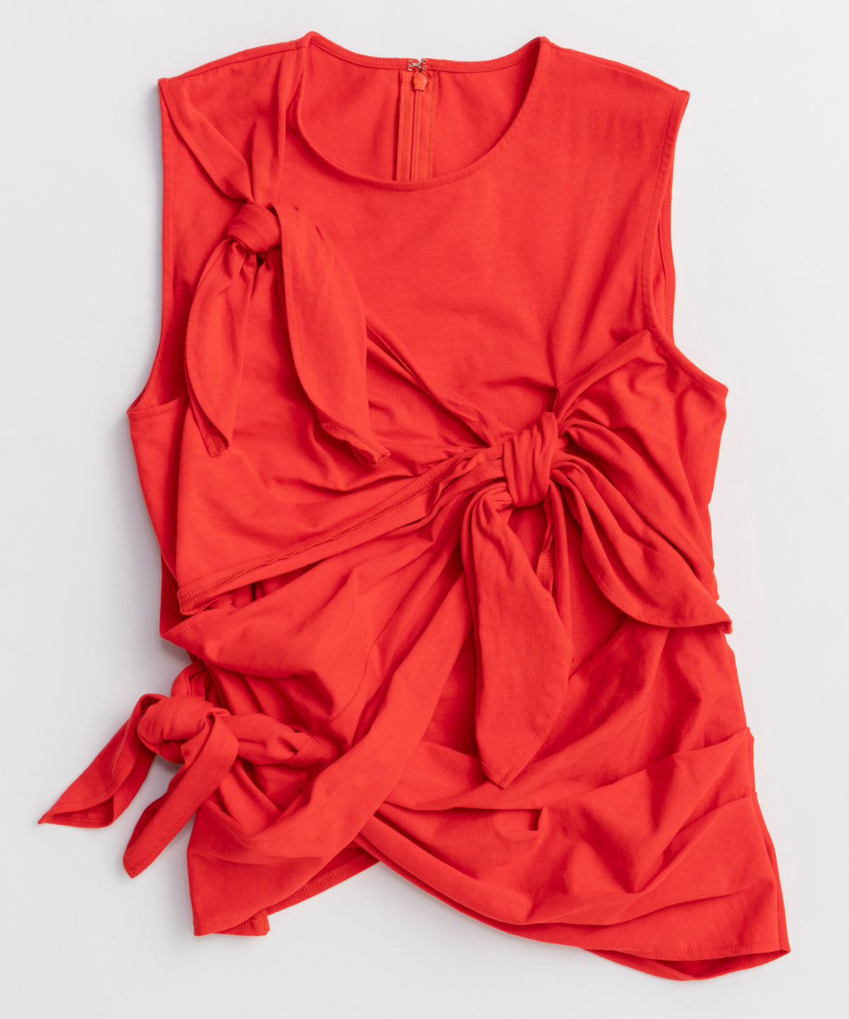 Knot Sleeveless T-Shirt