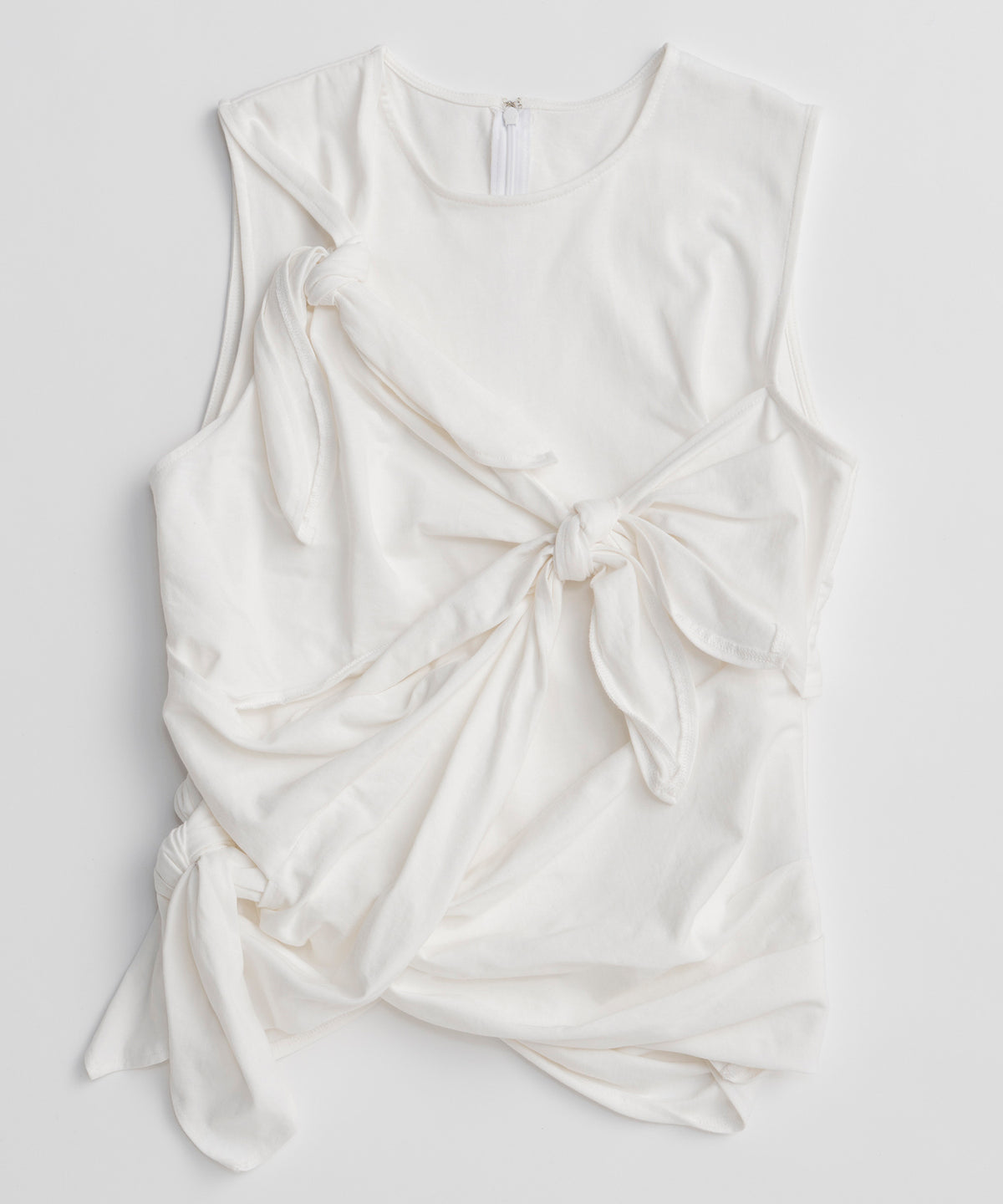 Knot Sleeveless T-Shirt