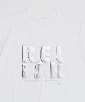 【PRE-ORDER】RELISH Puff Printing T-shirt