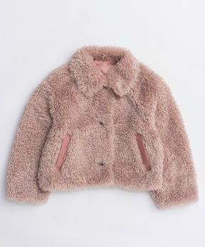 [25WINTER PRE-ORDER] Pink Faux Fur Coat