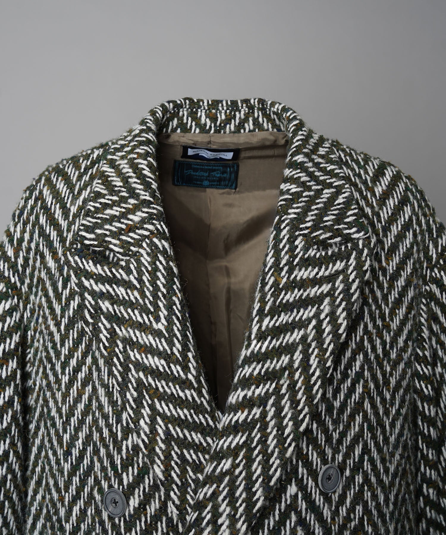 【Italian Dead Stock Fabric】Prime-Over Chesterfield Coat