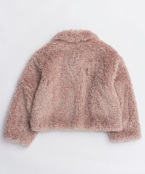 [25WINTER PRE-ORDER] Pink Faux Fur Coat