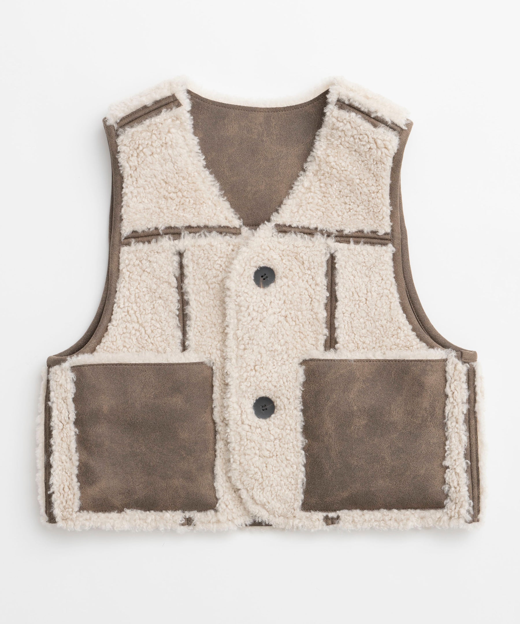 【24WINTER PRE-ORDER】2way Boa Vest