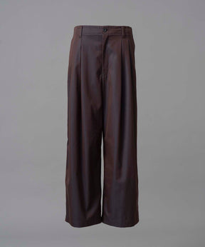 120/2/2/2/2/2/Suvin Cotton Gabardine Prime-Wide Tuo Tucks 바지