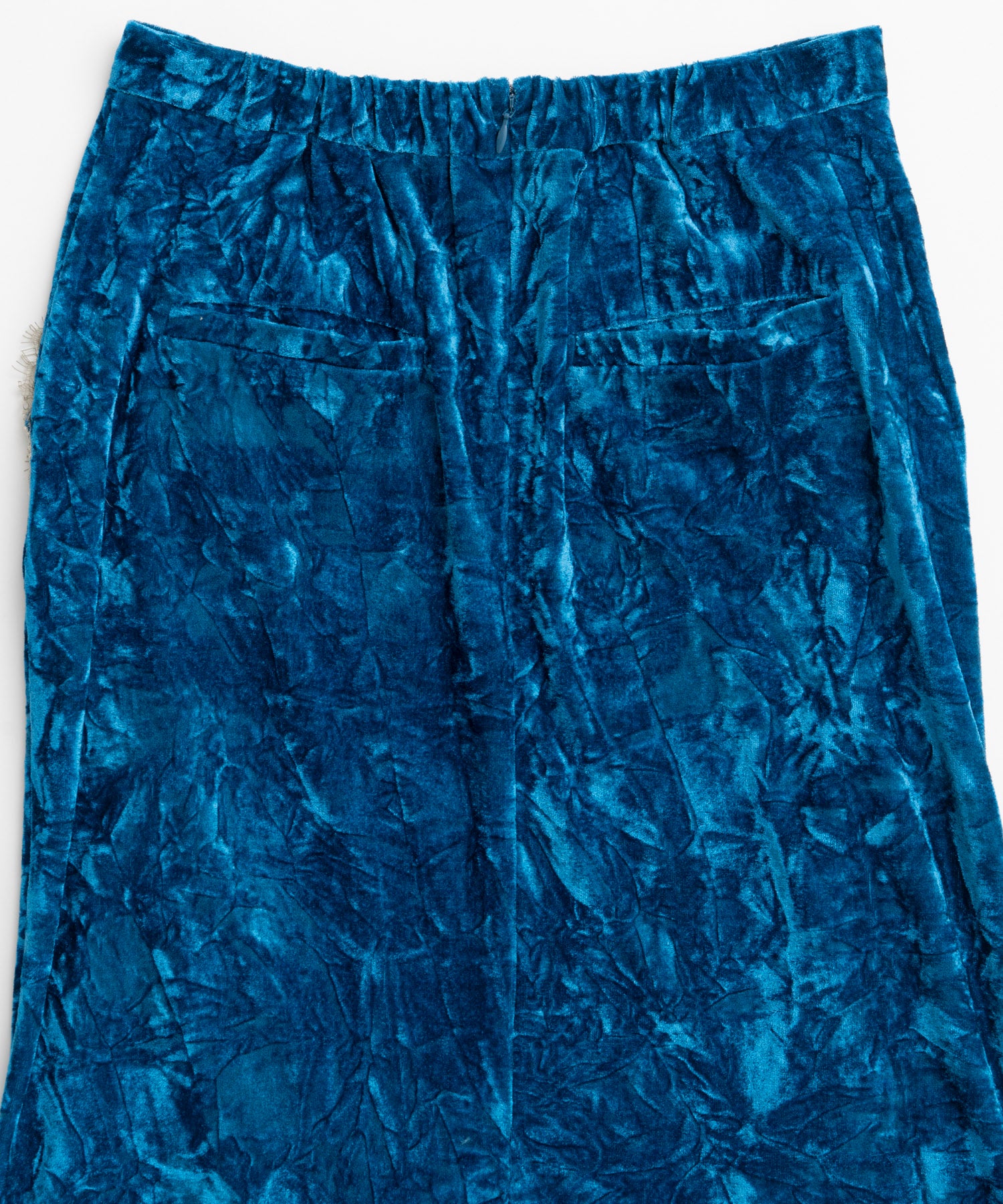【26WINTER COLLECTION】Crushed Velour Lace Skirt