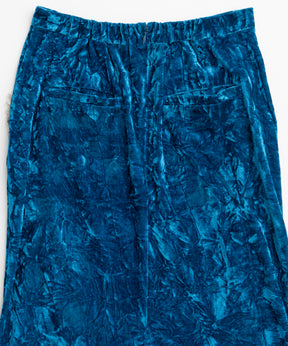 【26WINTER COLLECTION】Crushed Velour Lace Skirt