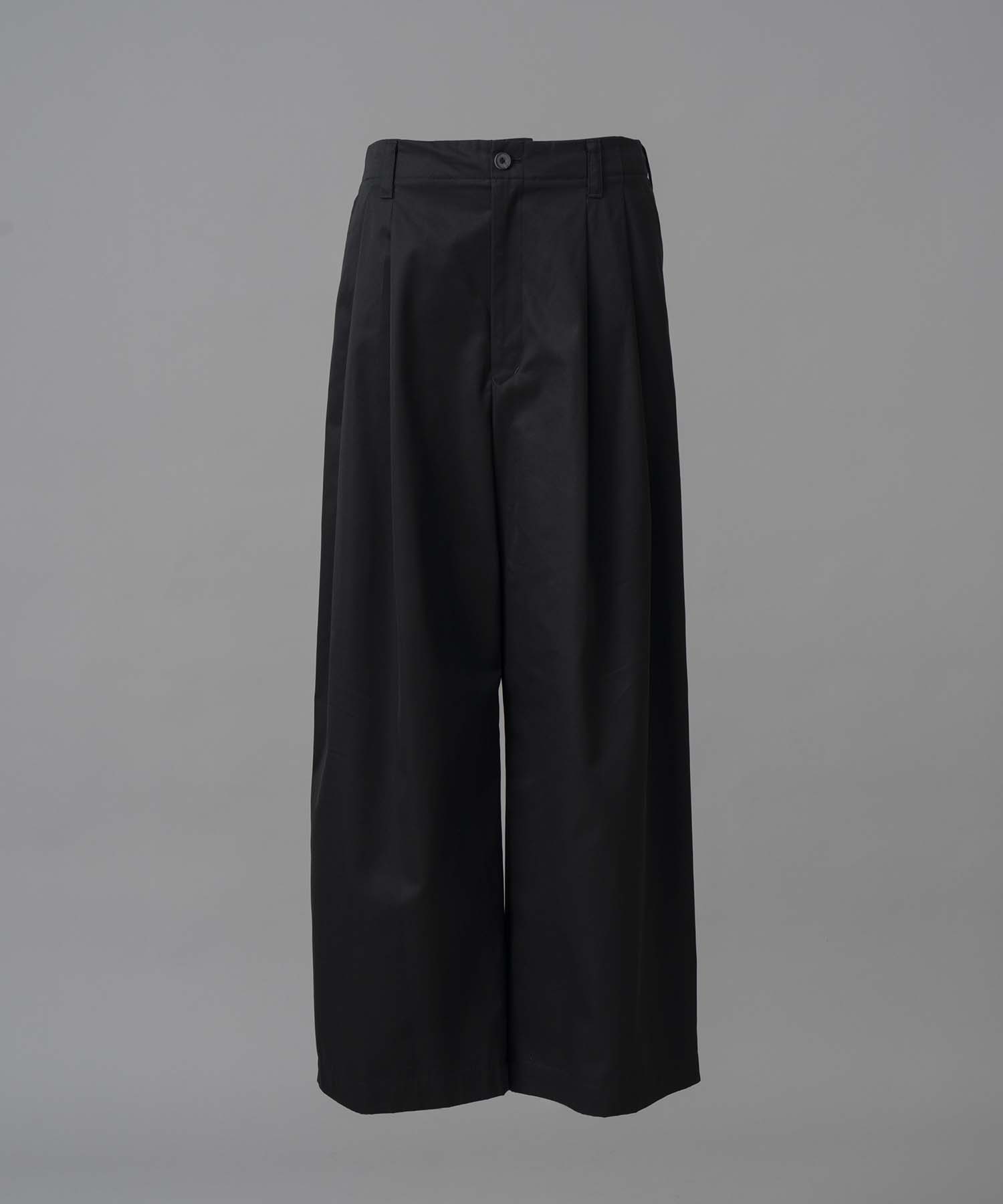 120/2/2 Suvin Cotton Gabardine Prime-Wide Two Tucks Pants