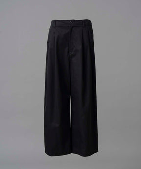 120/2/2/2/2/2/SUVIN COTTON GABARDINE PRIME-WIDE TUO TUCKS PANTS