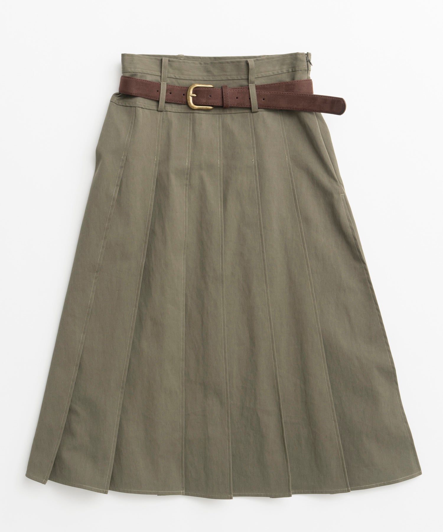 【26WINTER PRE-ORDER】Double-Waist Pleated Skirt