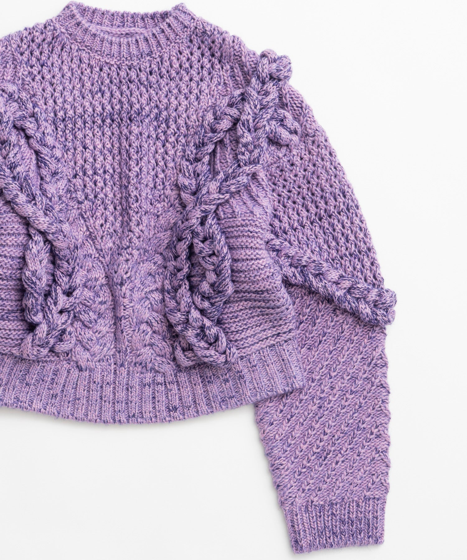【26WINTER COLLECTION】Cable Hand-Knit Top