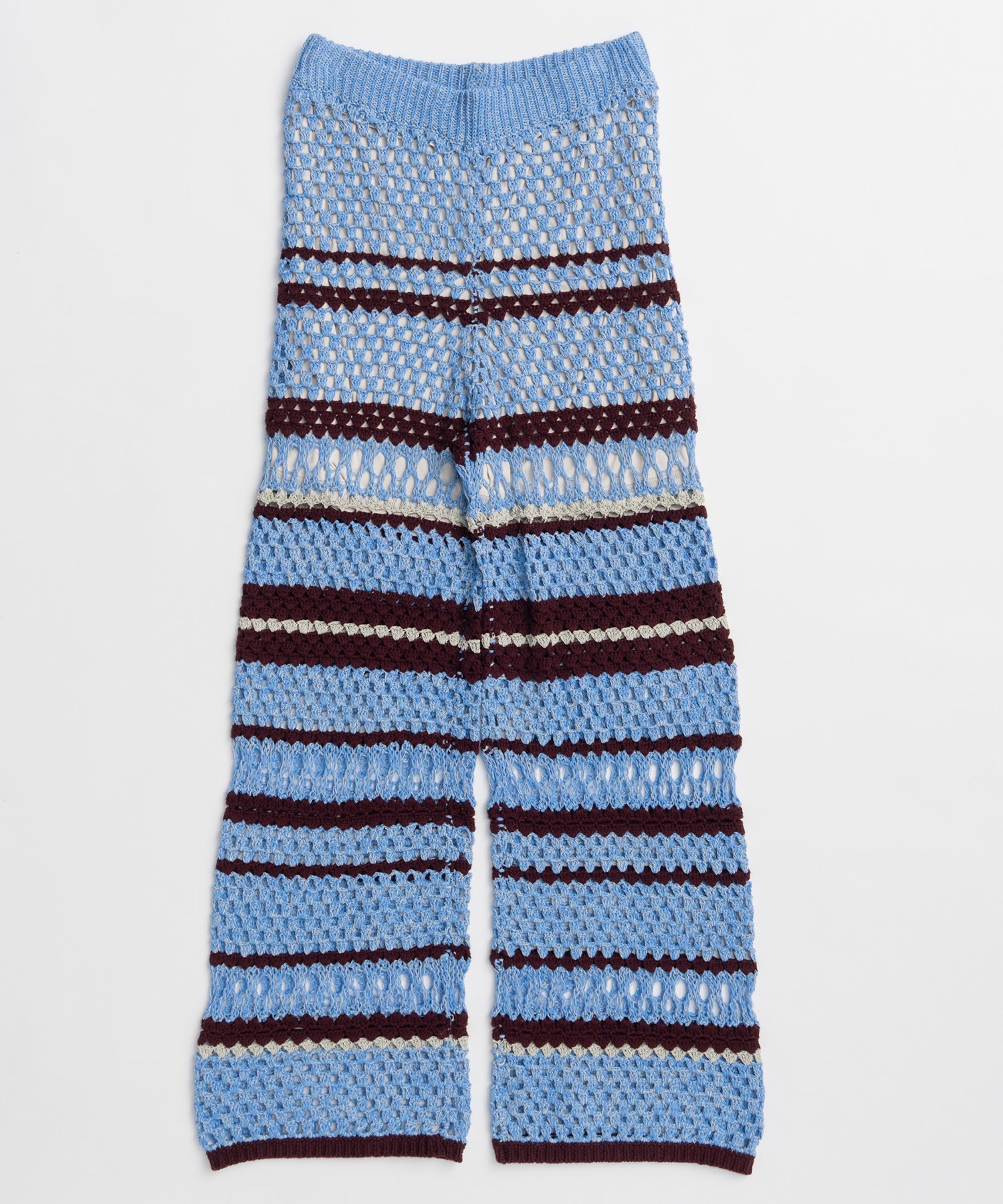 【2026Summer PRE-ORDER】Multi Border Crochet Pants