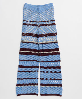 【2026Summer PRE-ORDER】Multi Border Crochet Pants