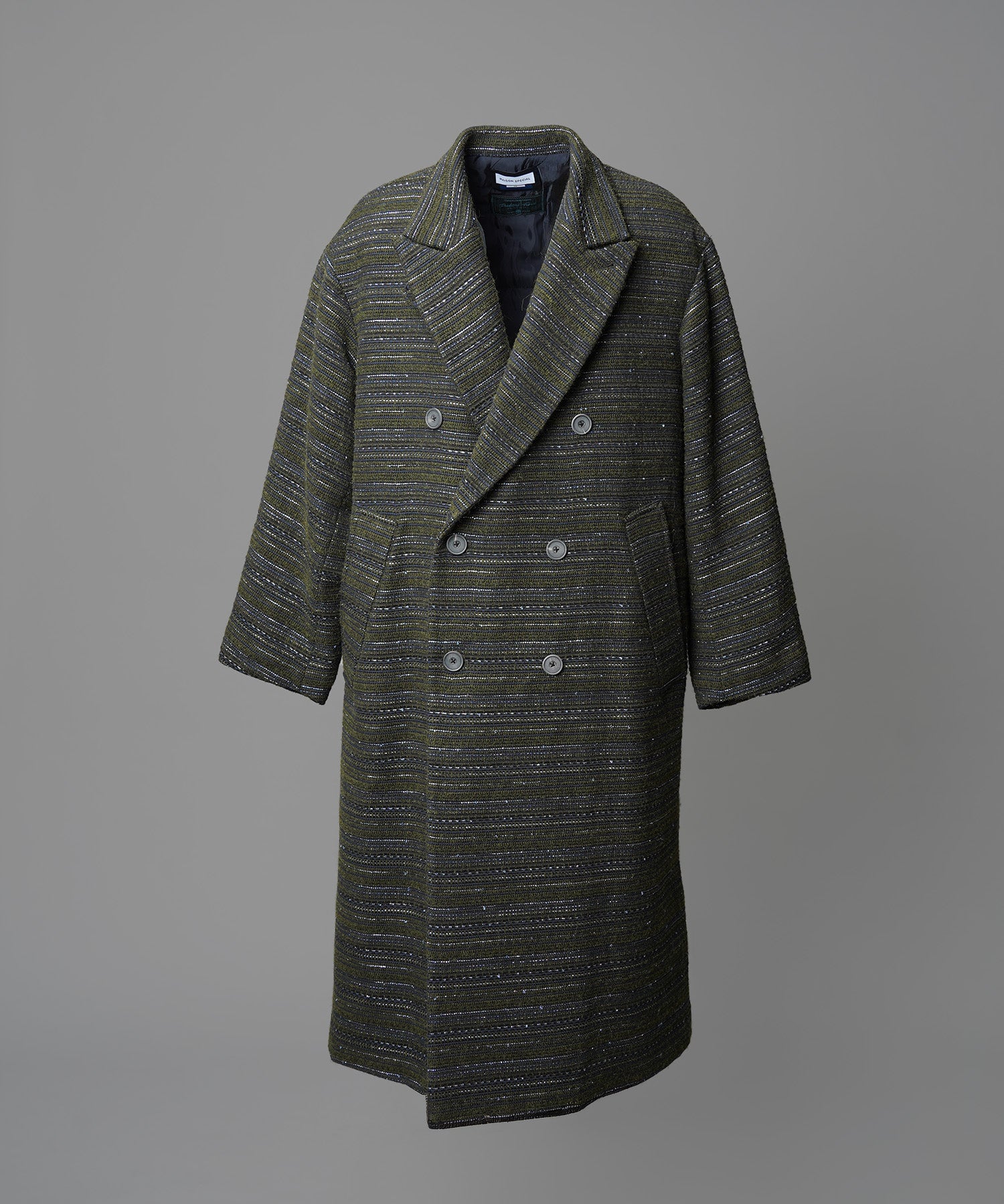 【Italian Dead Stock Fabric】Prime-Over Chesterfield Coat