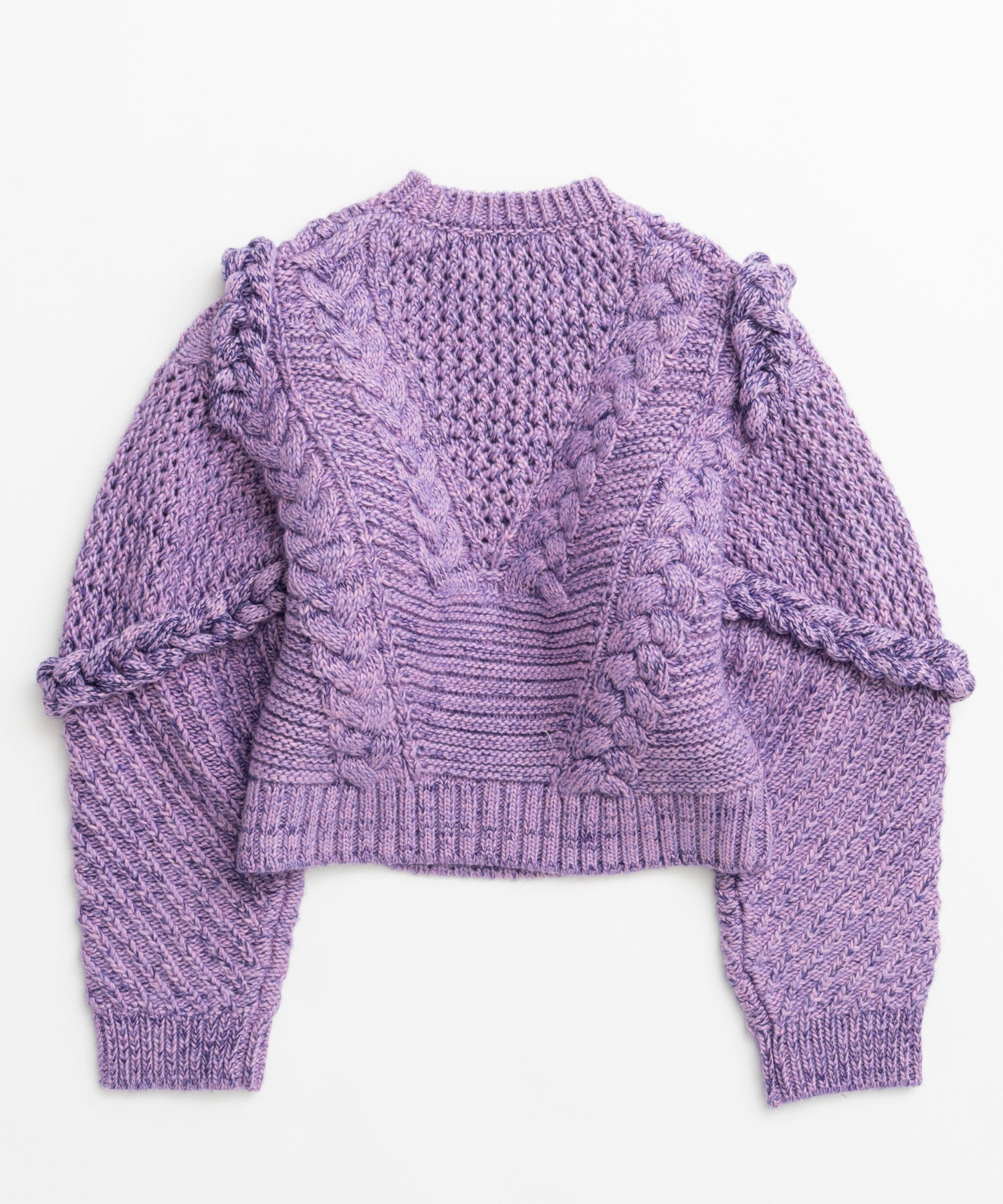 【26WINTER COLLECTION】Cable Hand-Knit Top