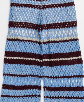 【2026Summer PRE-ORDER】Multi Border Crochet Pants