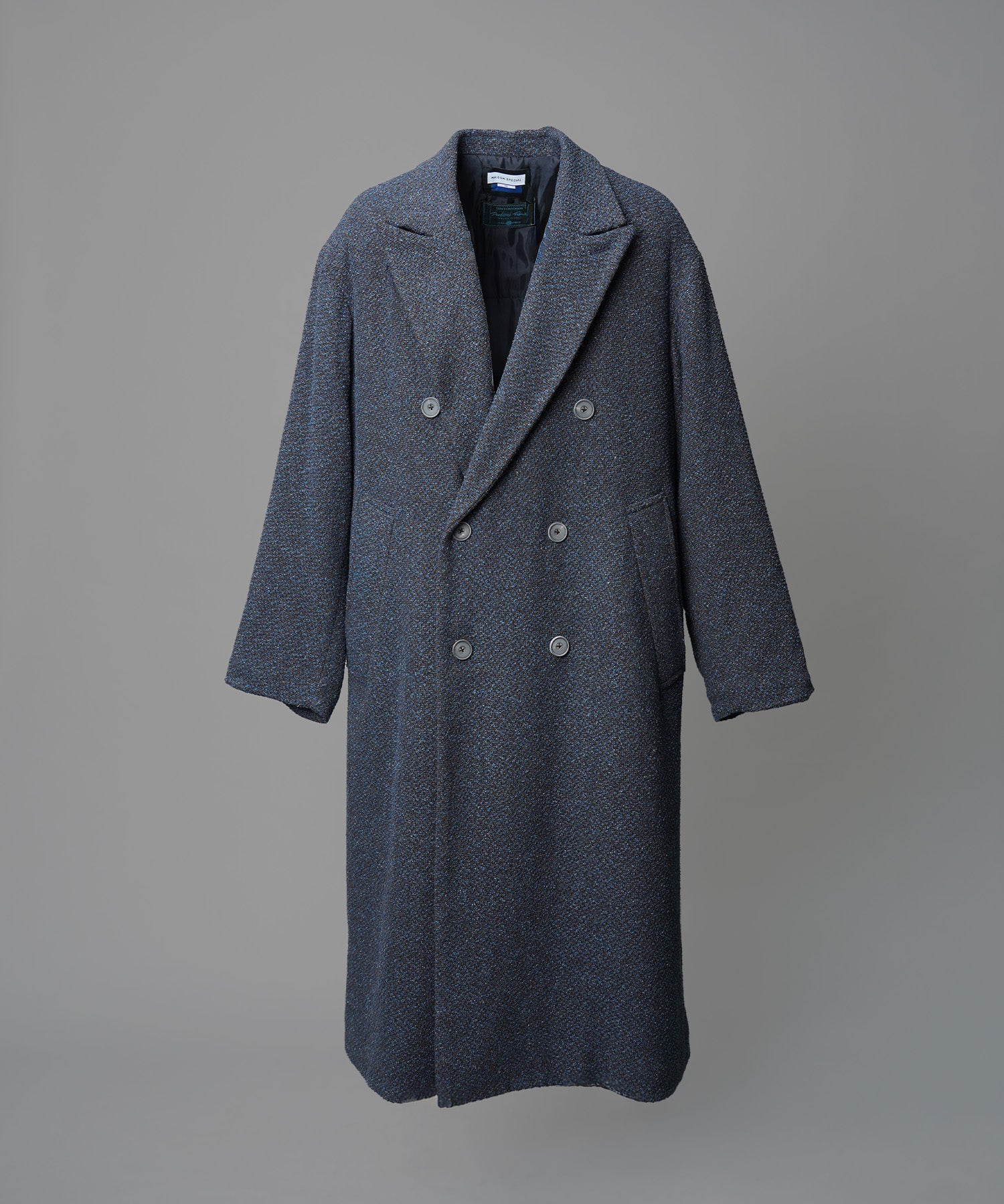 【Italian Dead Stock Fabric】Prime-Over Chesterfield Coat
