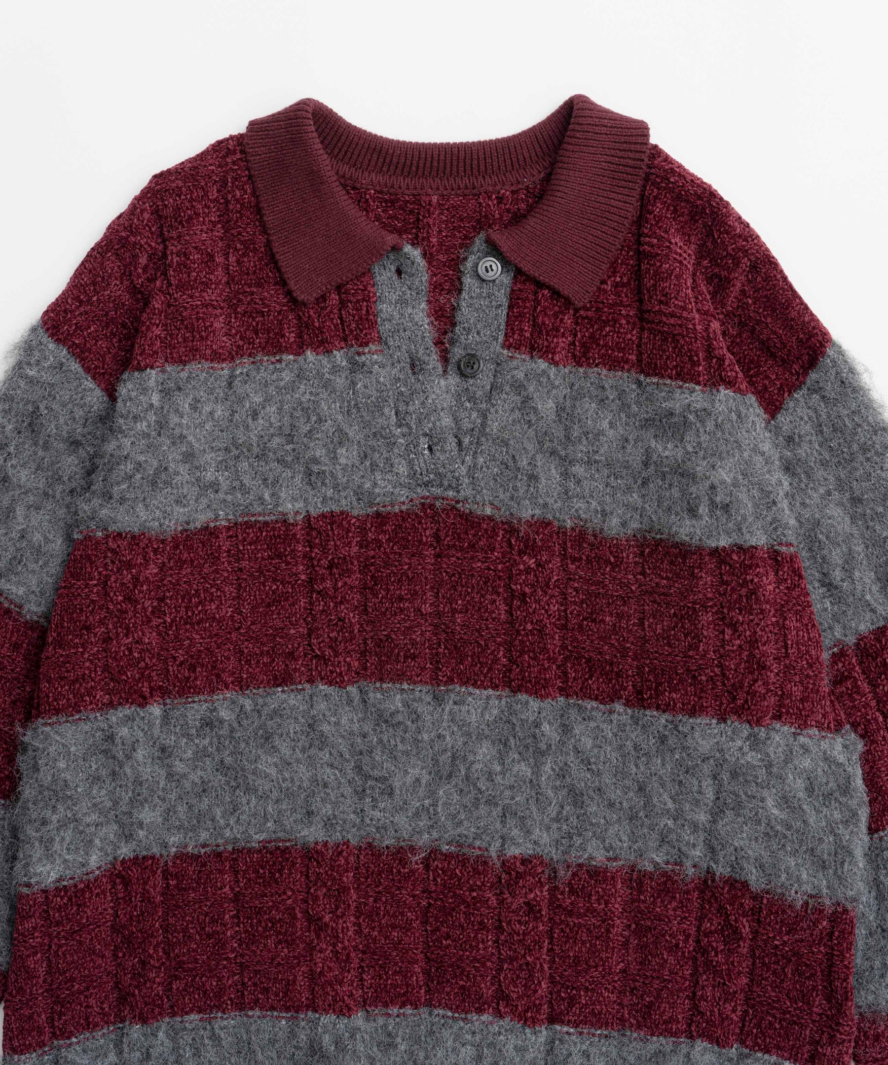 【24WINTER PRE-ORDER】Cable Knitting Border Rugger Knit Tops