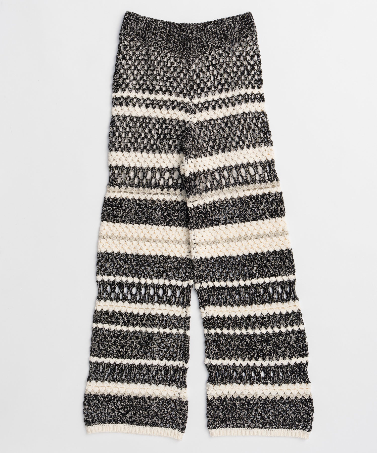 【2026Summer PRE-ORDER】Multi Border Crochet Pants
