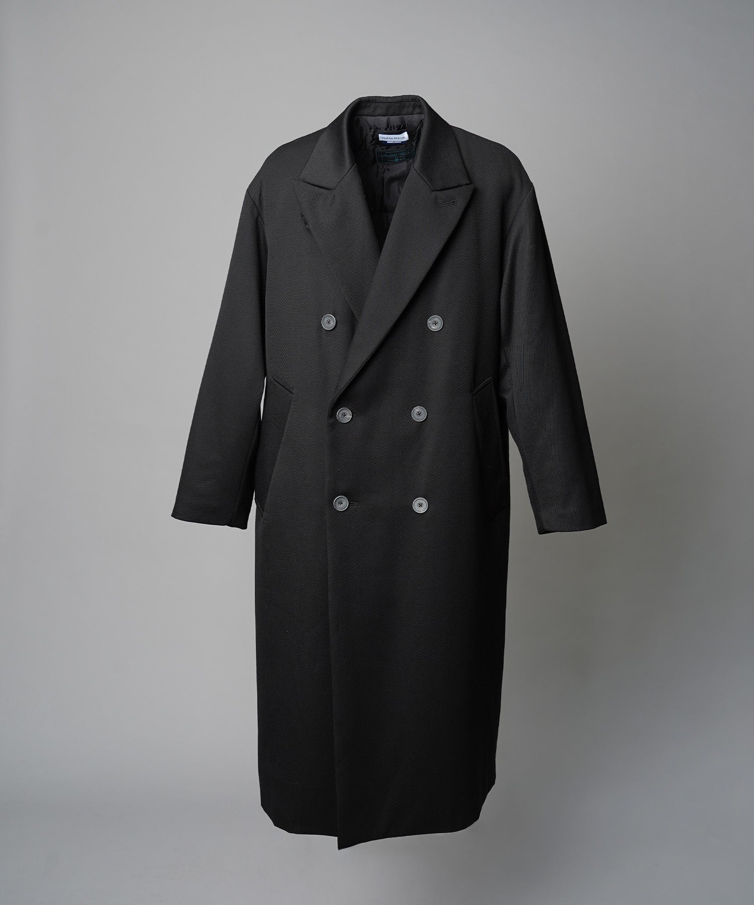 【Italian Dead Stock Fabric】Prime-Over Chesterfield Coat