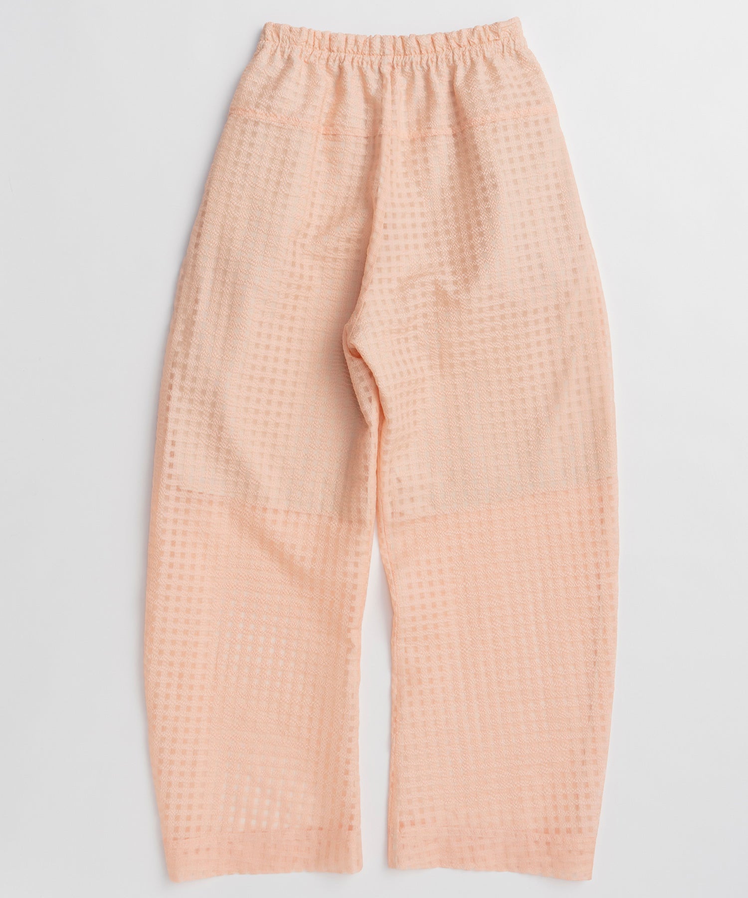 【2026Summer PRE-ORDER】Sheer Check Easy Pants