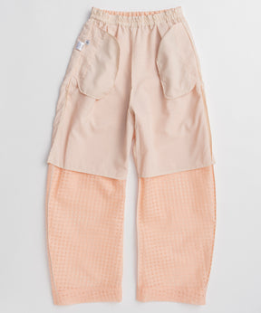 【2026Summer PRE-ORDER】Sheer Check Easy Pants