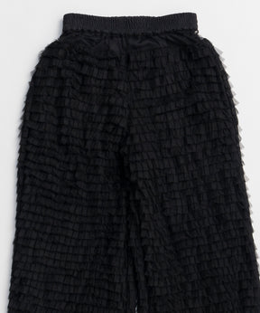 Tulle Tiered Easy Pants