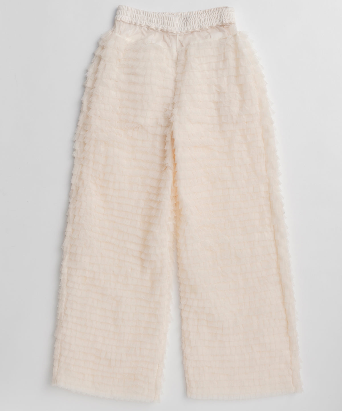 Tulle Tiered Easy Pants
