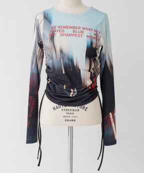 【26WINTER PRE-ORDER】Lasting View Shirring Top