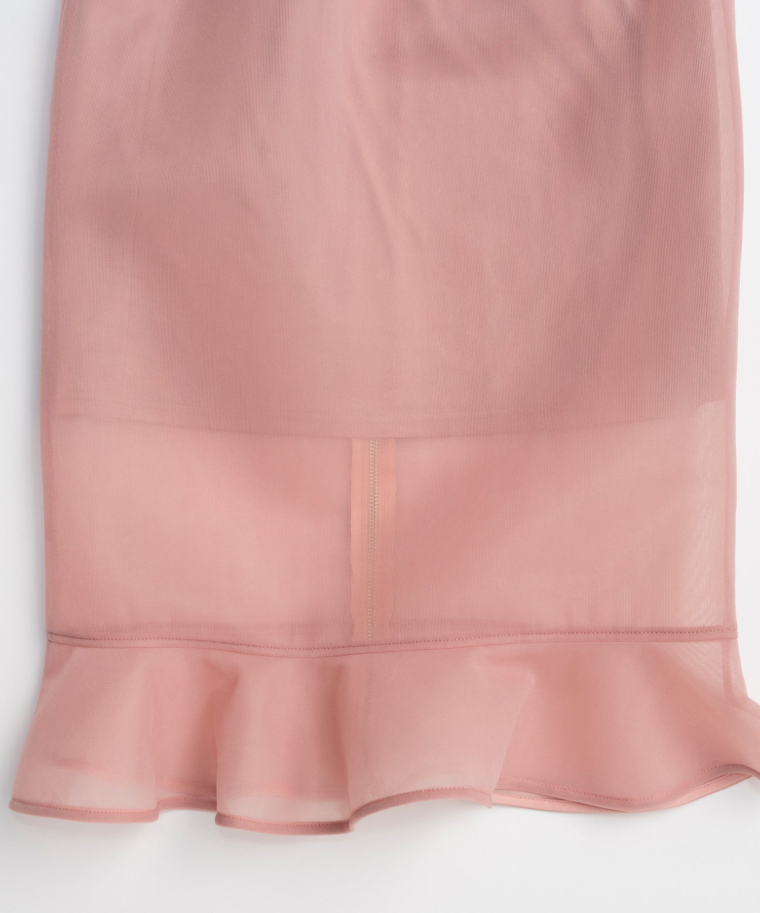 [2026Summer PRE-ORDER] Sheer Bonded Ruffle Skirt