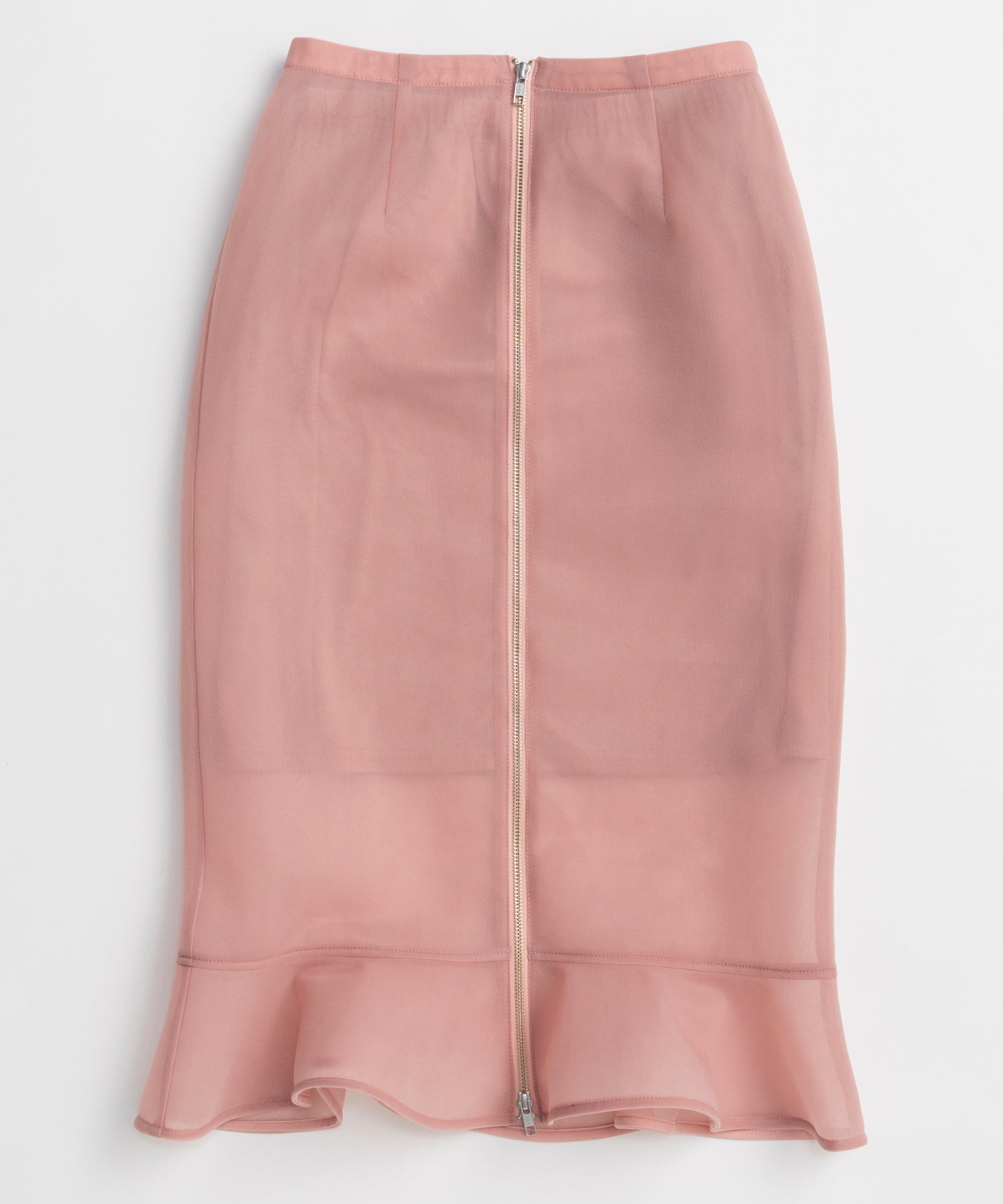 [2026Summer PRE-ORDER] Sheer Bonded Ruffle Skirt