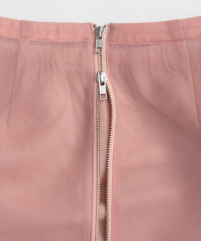 [2026Summer PRE-ORDER] Sheer Bonded Ruffle Skirt