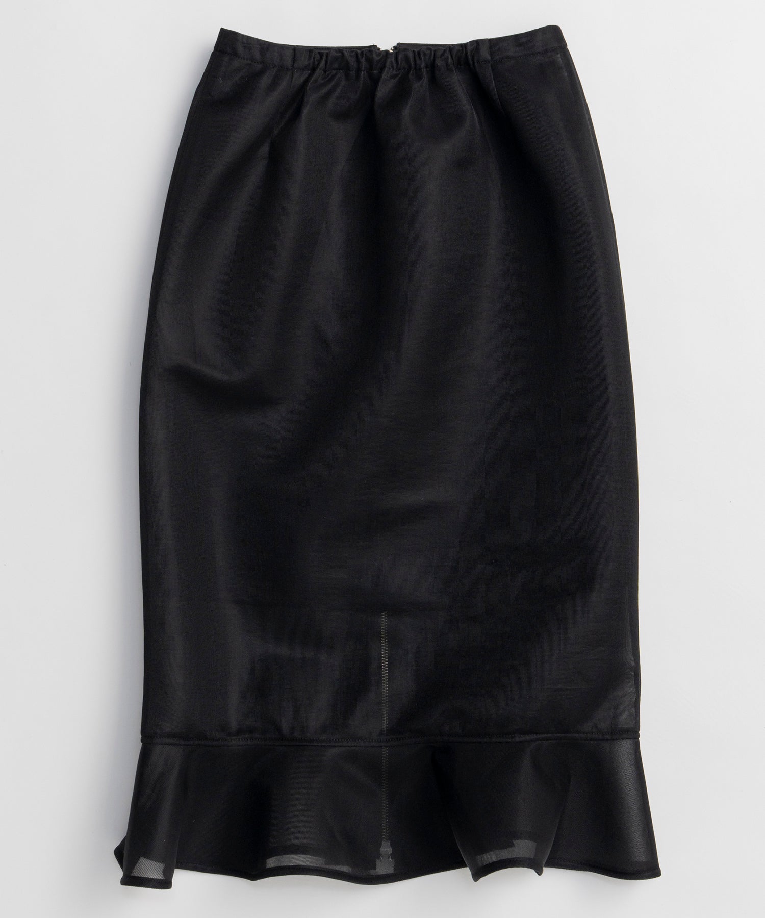 [2026Summer PRE-ORDER] Sheer Bonded Ruffle Skirt