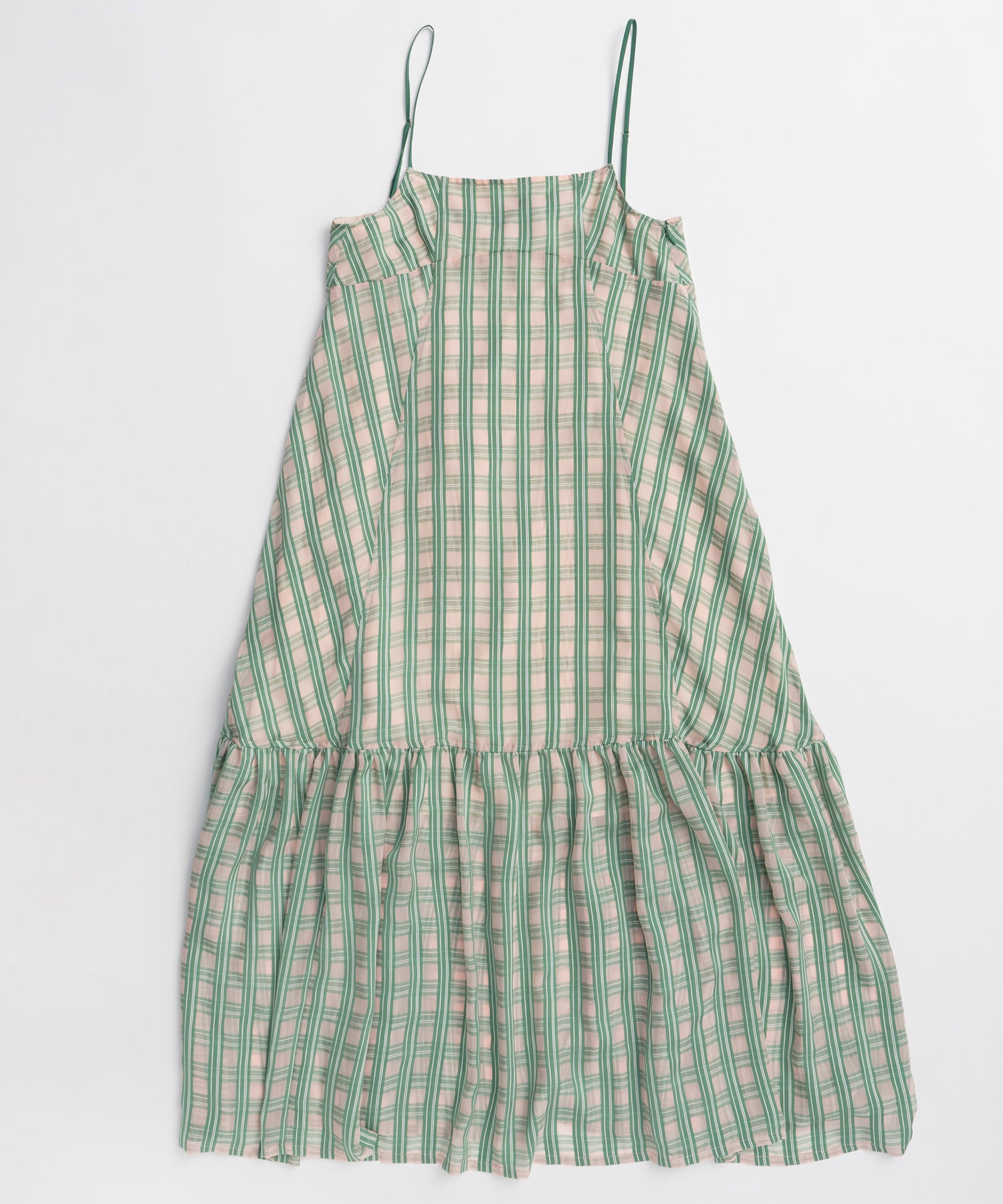 【PRE-ORDER】Multi Check Cami Dress