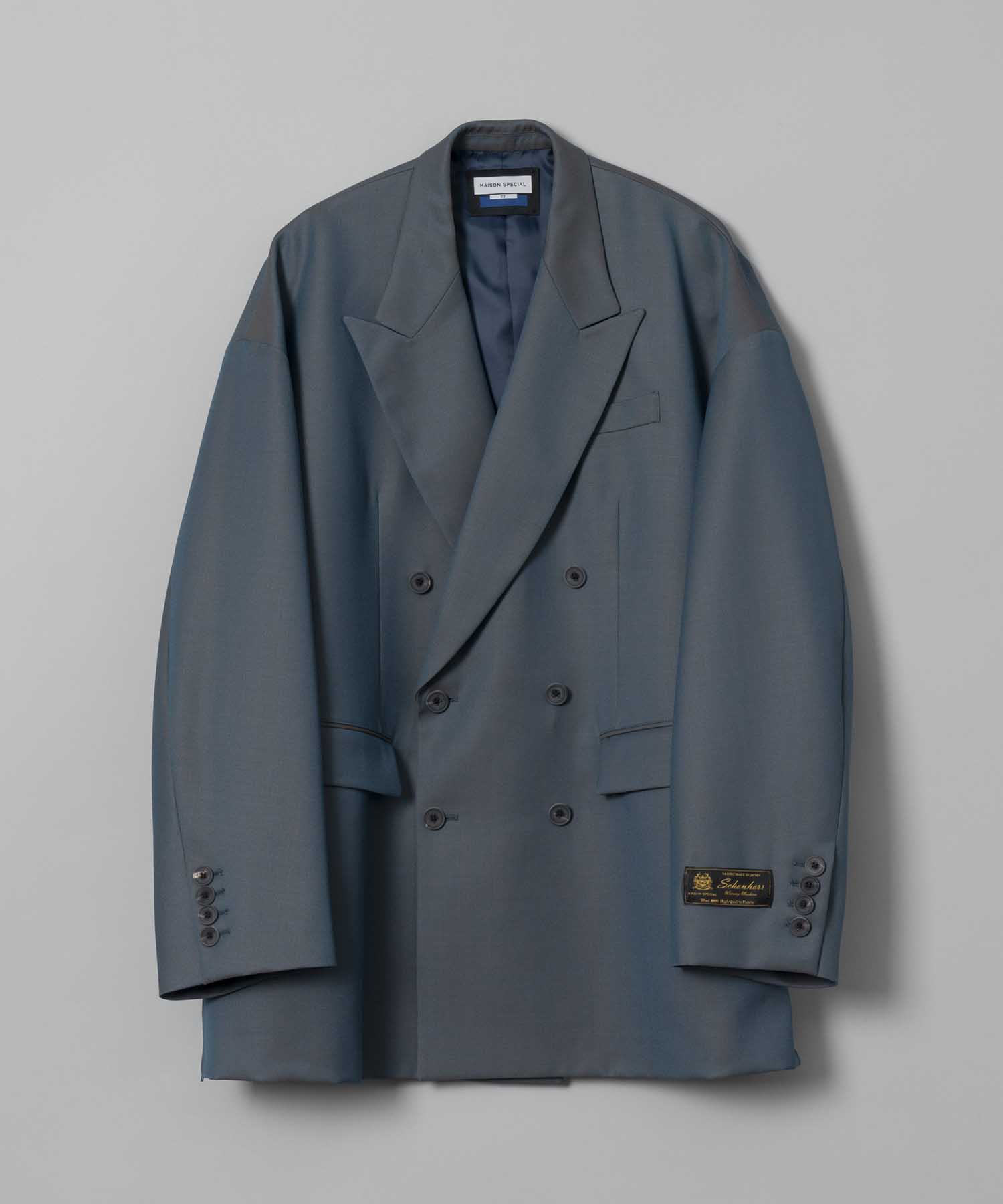 Prime-Over Schonherr Peaked Lapel Double Tailored Jacket