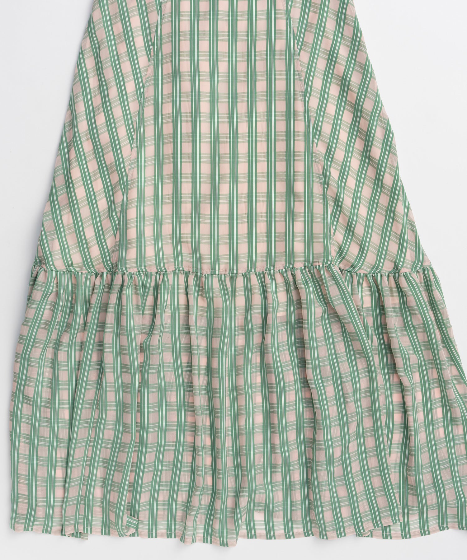 【PRE-ORDER】Multi Check Cami Dress