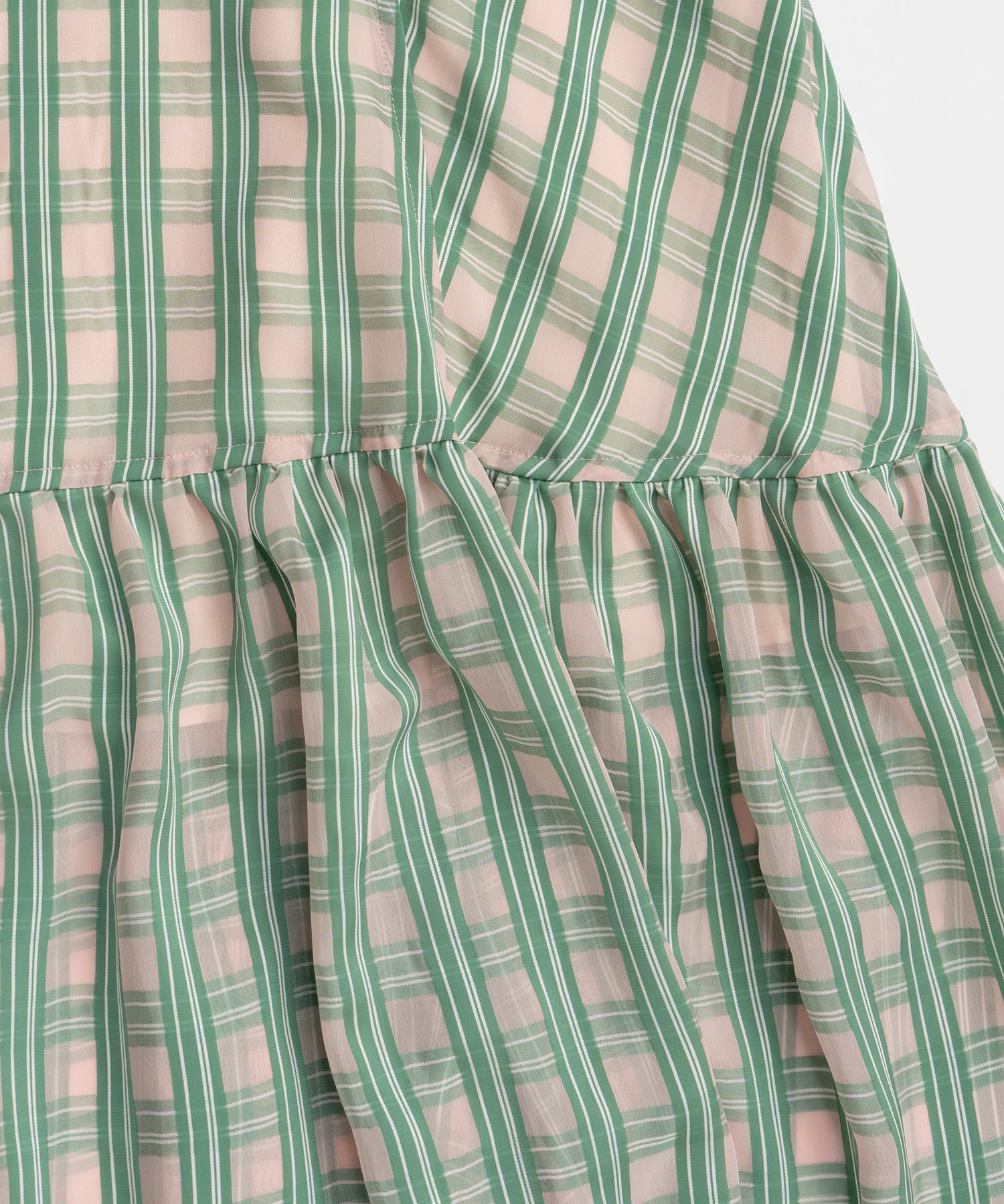 【PRE-ORDER】Multi Check Cami Dress