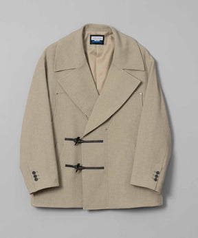 Prime-Over Wide Collar Toggle Button Jacket