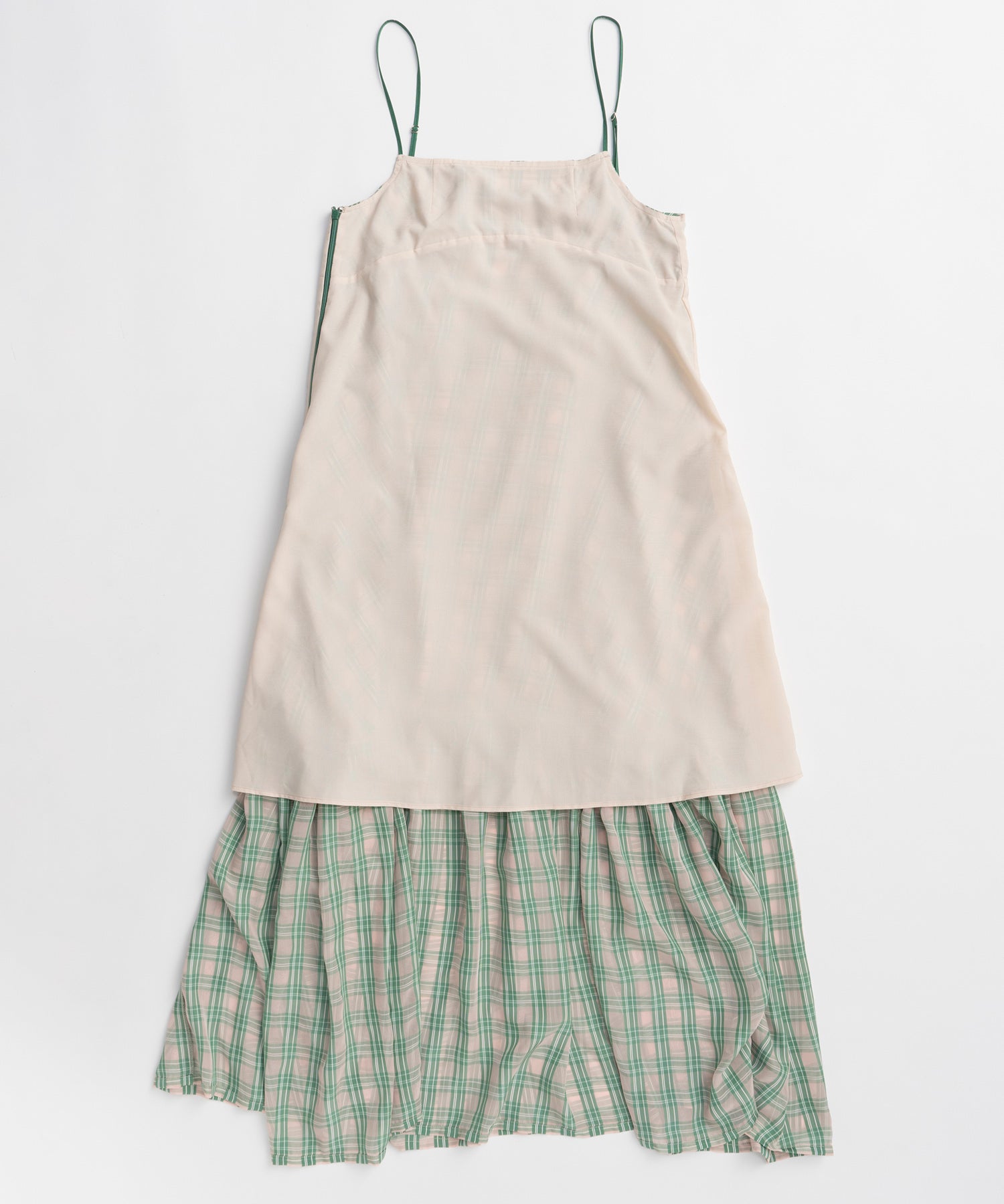 【PRE-ORDER】Multi Check Cami Dress