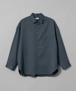 High Count Wool Prime-Over Shirt