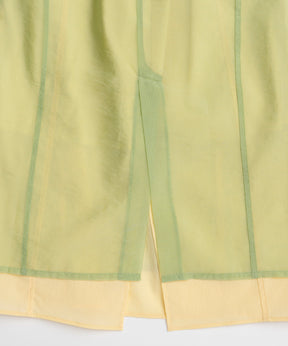 Sheer Layered Color Skirt