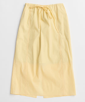 Sheer Layered Color Skirt