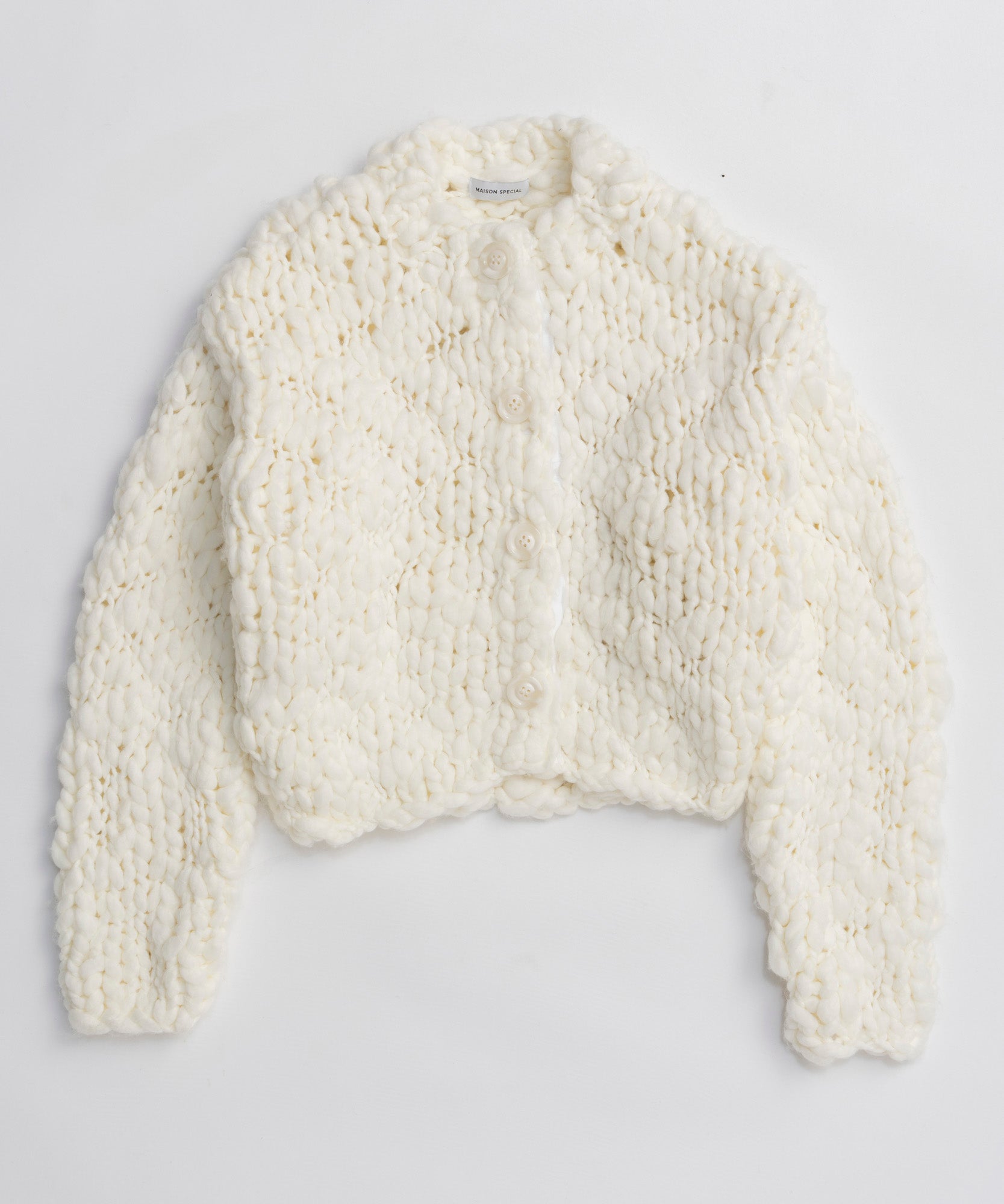 25WINTER PRE-ORDER Hand Slub Knit Cardigan
