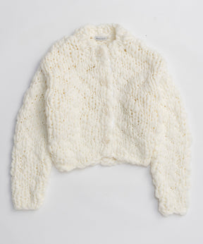 25WINTER PRE-ORDER Hand Slub Knit Cardigan
