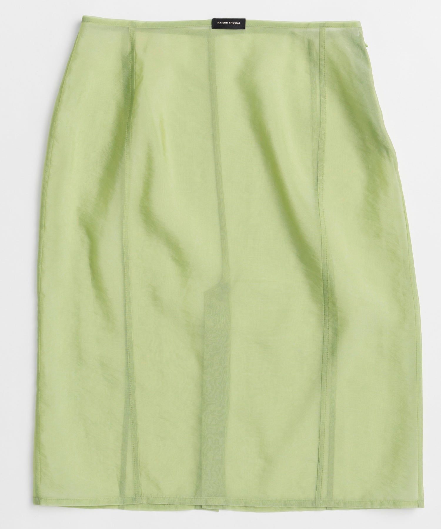 Sheer Layered Color Skirt